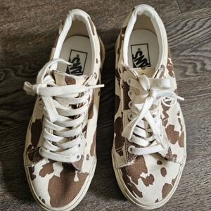 Vans Cow Print Sneakers